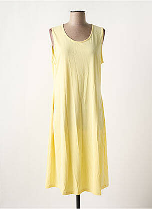 Rochie midi galben SIGNATURE femeie