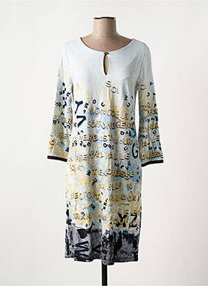 Rochie midi gri DOLCEZZA femeie