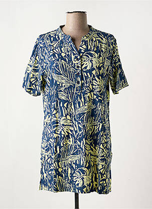 Tunică mâneci scurte albastru SIGNATURE femeie