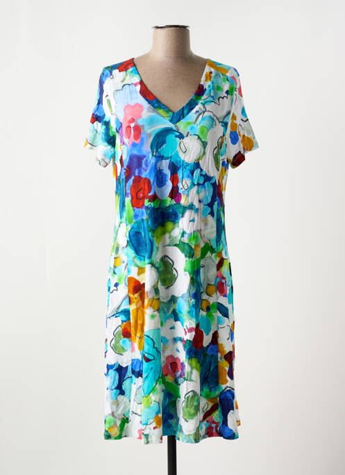 Rochie midi albastru DOLCEZZA femeie