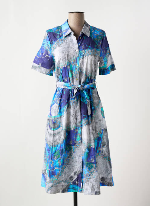 Rochie midi albastru DOLCEZZA femeie