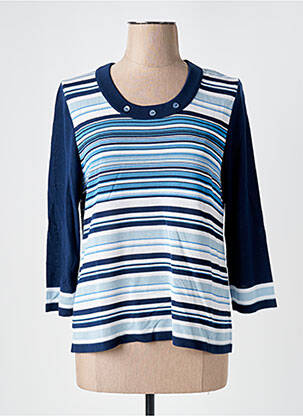 Pulover albastru SAINT CHARLES femeie