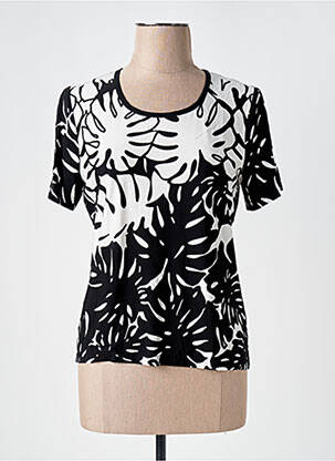 Tricou negru SAINT CHARLES femeie