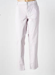 Pantalon drept elasticitate mărime normală violet CMK femeie