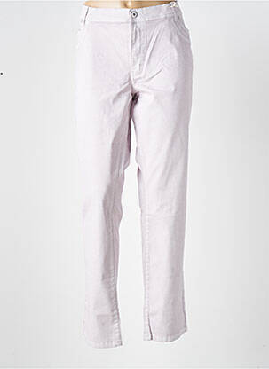 Pantalon drept violet CMK femeie