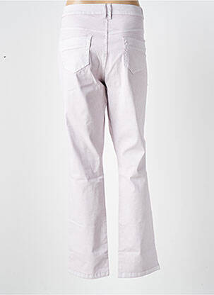 Pantalon drept elasticitate mărime normală violet CMK femeie