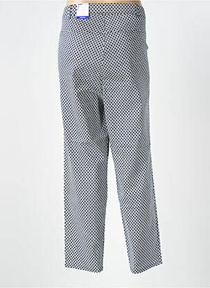 Pantalon 7/8 țesătură poplin mărime normală negru FRANK WALDER femeie