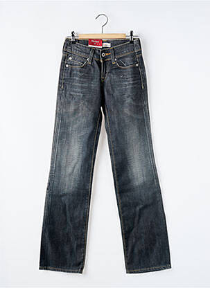 Blugi cu croială dreaptă elasticitate talie joasă negru LEVI'S femeie