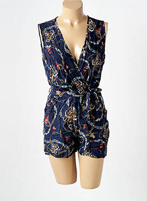 Salopetă scurtă albastru ELENA Z femeie