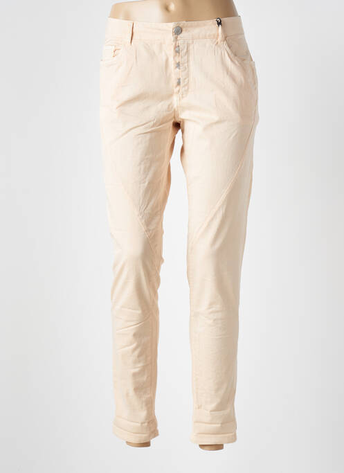 Pantalon slim bej BROADWAY femeie