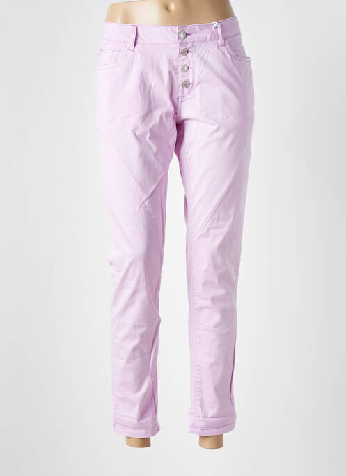 Blugi cu croială slim violet BROADWAY femeie