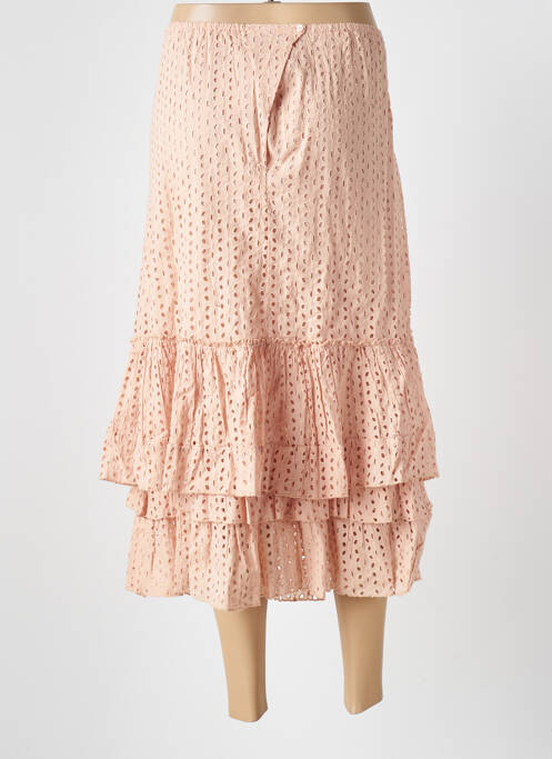 Fustă midi roz RHUM RAISIN femeie