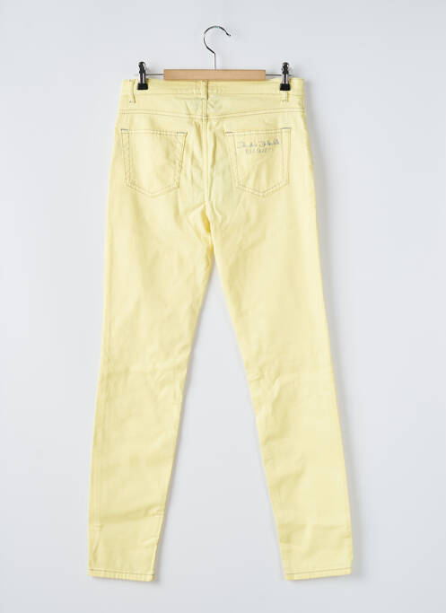 Blugi cu croială slim galben ELISA CAVALETTI femeie
