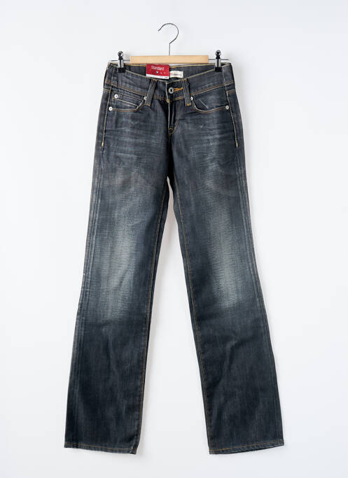 Blugi cu croială dreaptă negru LEVIS femeie