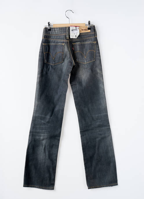 Blugi cu croială dreaptă negru LEVIS femeie