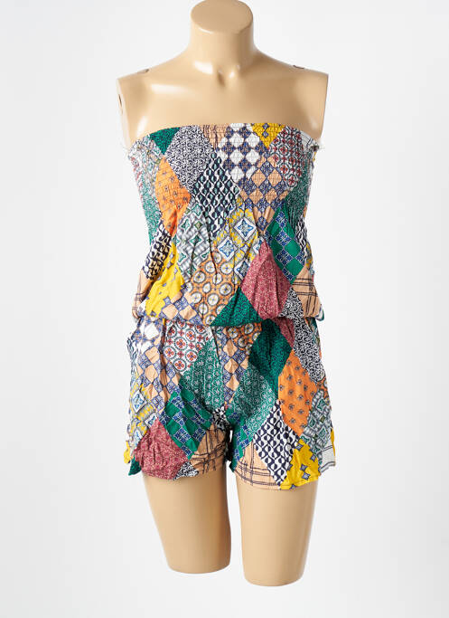 Salopetă scurtă verde D&X femeie