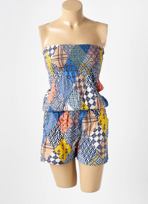 Salopetă scurtă albastru D&X femeie