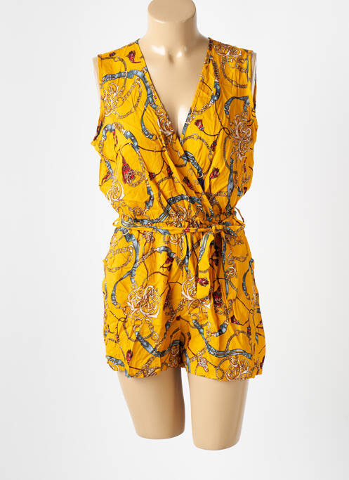 Salopetă scurtă galben ELENA Z femeie