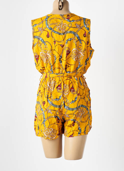 Salopetă scurtă galben ELENA Z femeie