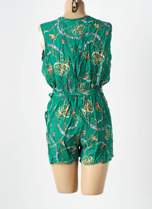 Salopetă scurtă verde ELENA Z femeie