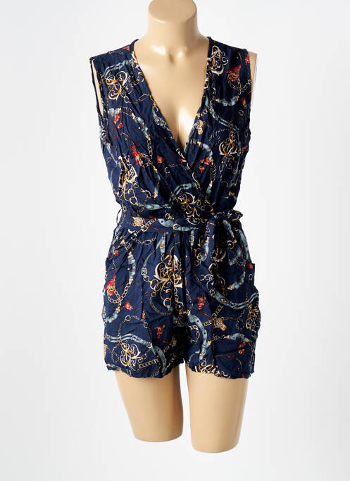 Salopetă scurtă albastru ELENA Z femeie