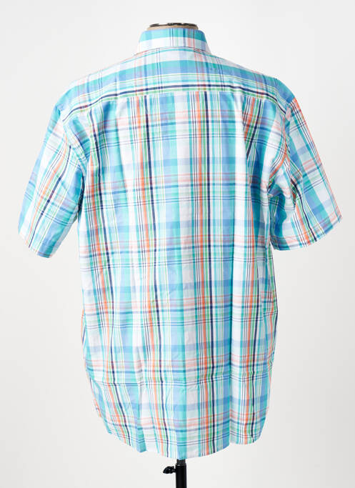 Cămașă cu mâneci scurte albastru LEVORATTO bărbat