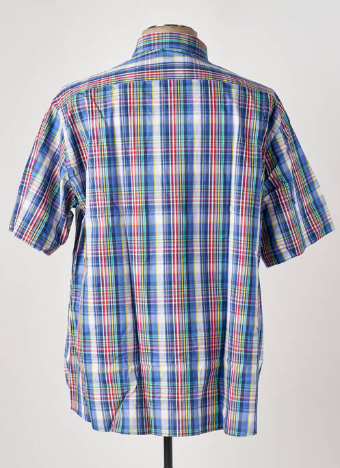 Cămașă cu mâneci scurte albastru LEVORATTO bărbat