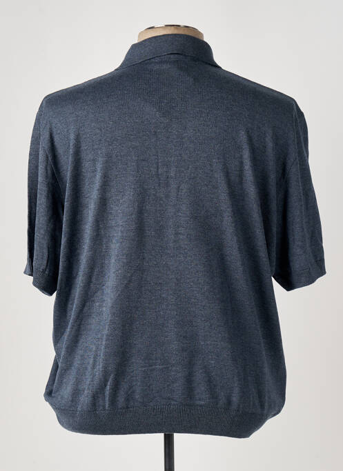 Polo albastru LOUIS VICTOR bărbat