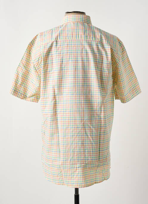 Cămașă cu mâneci scurte galben LEVORATTO bărbat