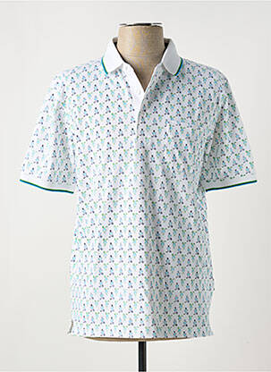 Polo alb HAJO bărbat