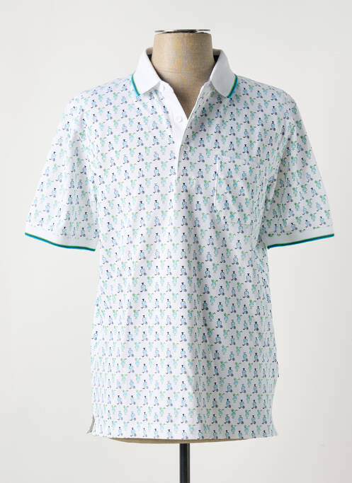 Polo alb HAJO bărbat