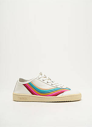 Adidași material neted toc plat până la 3 cm alb PAUL SMITH femeie
