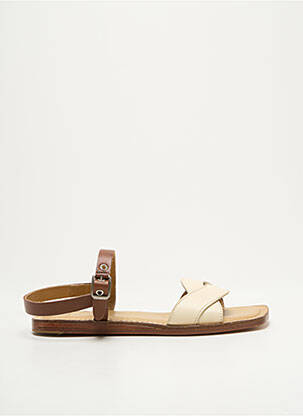 Sandale/pantofi decupați material neted toc plat până la 3 cm maro PAUL SMITH femeie