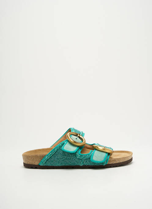 Mulete/Saboți albastru MALIPARMI femeie