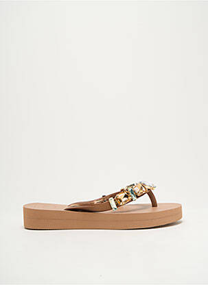 Șlapi maro INDAIA femeie