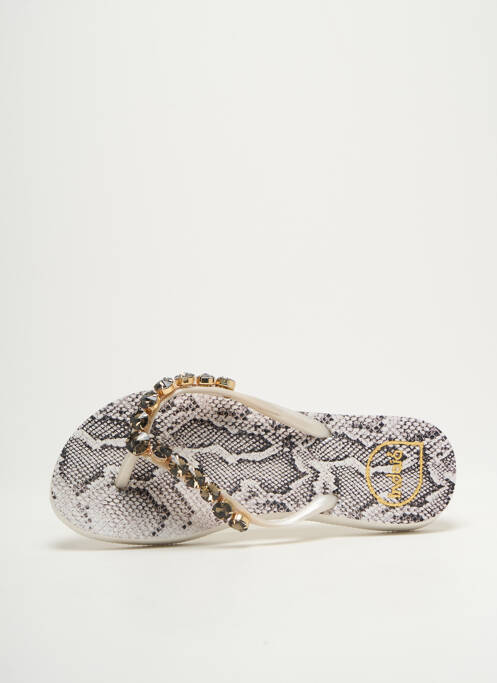 Șlapi argintiu INDAIA femeie