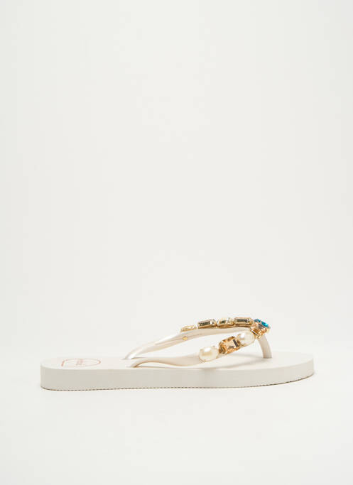 Șlapi alb INDAIA femeie