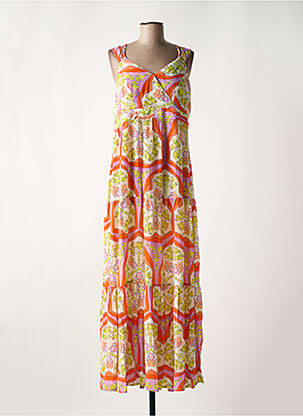 Rochie lungă portocaliu POM AMSTERDAM femeie