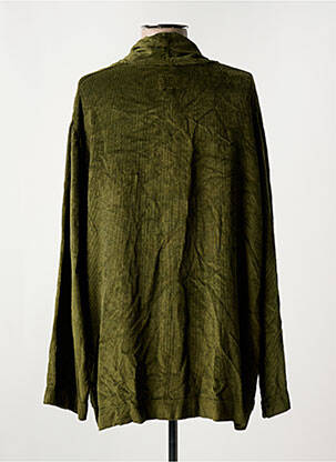 Jachete casual guler tip costum verde ATELIERS FRANÇAIS DE CONFECTION femeie