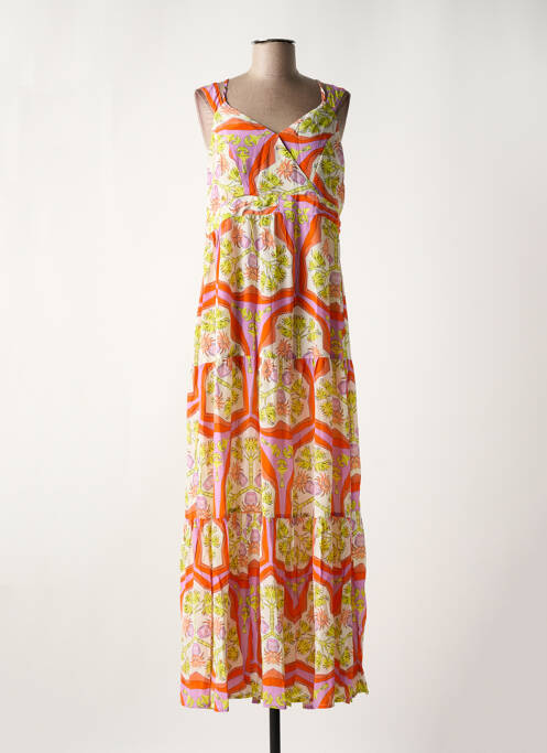 Rochie lungă portocaliu POM AMSTERDAM femeie