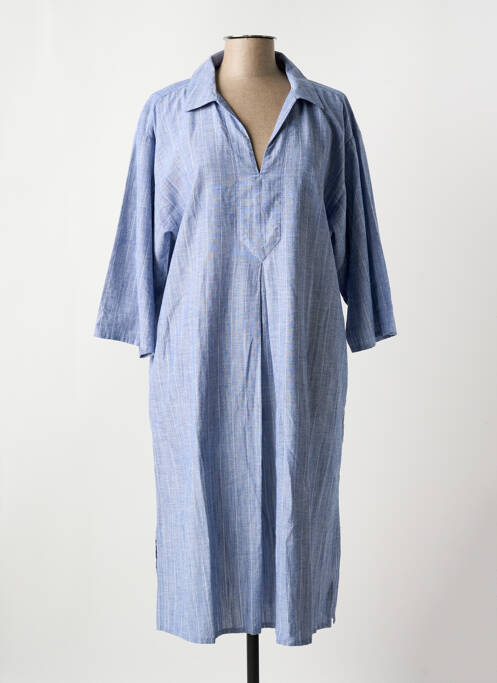 Rochie midi albastru PLUTO femeie