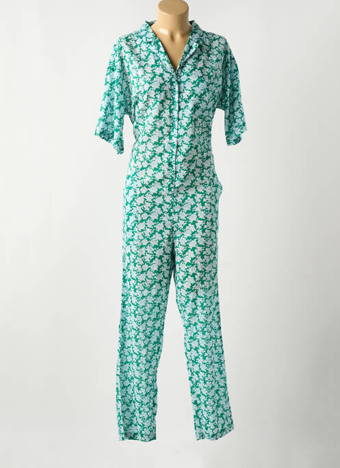 Salopetă-pantalon verde HOD femeie