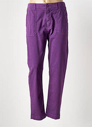 Blugi cu croială slim violet HOD femeie