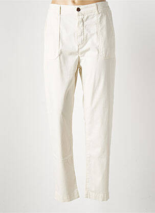 Blugi cu croială slim bej HOD femeie