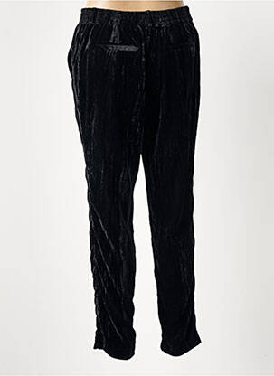 Pantalon slim talie elastică mărime normală negru HOD femeie