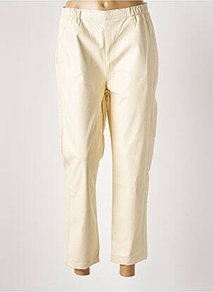Pantalon 7/8 bej ATELIERS FRANÇAIS DE CONFECTION femeie
