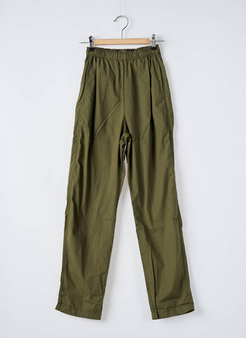 Pantalon drept verde ATELIERS FRANÇAIS DE CONFECTION femeie