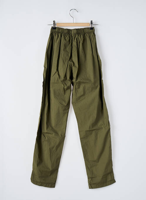 Pantalon drept verde ATELIERS FRANÇAIS DE CONFECTION femeie