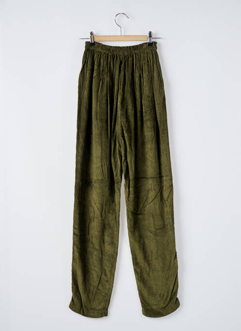 Pantalon drept verde ATELIERS FRANÇAIS DE CONFECTION femeie