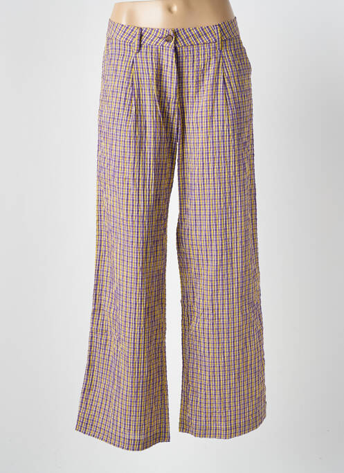 Pantalon larg violet HOD femeie